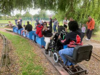 Wheelchair carriage - now fully operational.